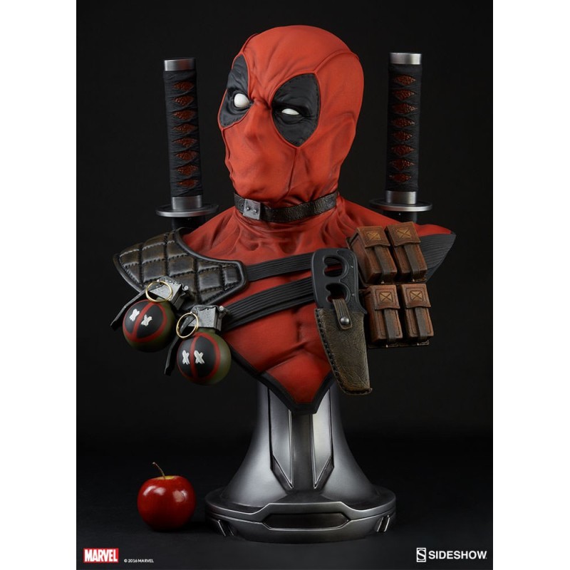 Deadpool Life Size Buste Sideshow