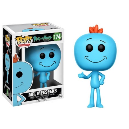 Mr. Meeseeks - Rick and Morty POP! Animation Figurine Funko