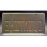 DeLorean Time Machine OUTATIME License Plate Back to the Future