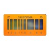 DeLorean Time Machine 2015 Aluminium Bar Code License Plate Back to the Future