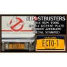 Cadillac 1980s ECTO-1 License Plate Ghostbusters (2016)