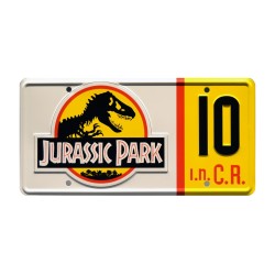 Number 10 Jeep Wrangler Sahara JP 10 License Plate Jurassic Park (1993)