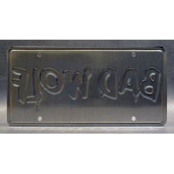 BAD WOLF Public Call Police Box License Plate Doctor Who