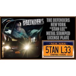 Stan Lee Limousine 5TAN L33 License Plate Marvel Defenders