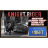 Trans Am 1982 'KITT' KNIGHT License Plate Knight Rider