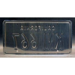 Trans Am 1982 'KITT' KNI 667 License Plate Knight Rider