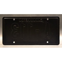 Tow Mater's Tow Truck A-113 License Plate Cars