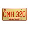 Dodge Charger 1969 General Lee CNH 320 Classic Edition License Plate The Dukes of Hazzard