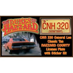 Dodge Charger 1969 General Lee CNH 320 Classic Edition License Plate The Dukes of Hazzard