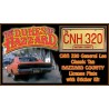 Dodge Charger 1969 General Lee CNH 320 Classic Edition License Plate The Dukes of Hazzard