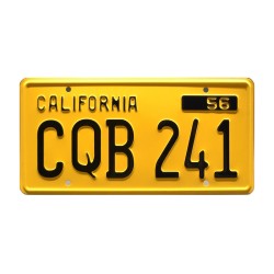 'Christine' 1958 Plymouth Fury CQB 241 License Plate Christine