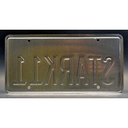 Tony Stark's Audi R8 Spyder STARK 11 License Plate Iron Man