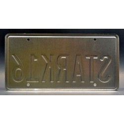 Tony Stark's Audi R8 e-tron STARK16 License Plate Iron Man