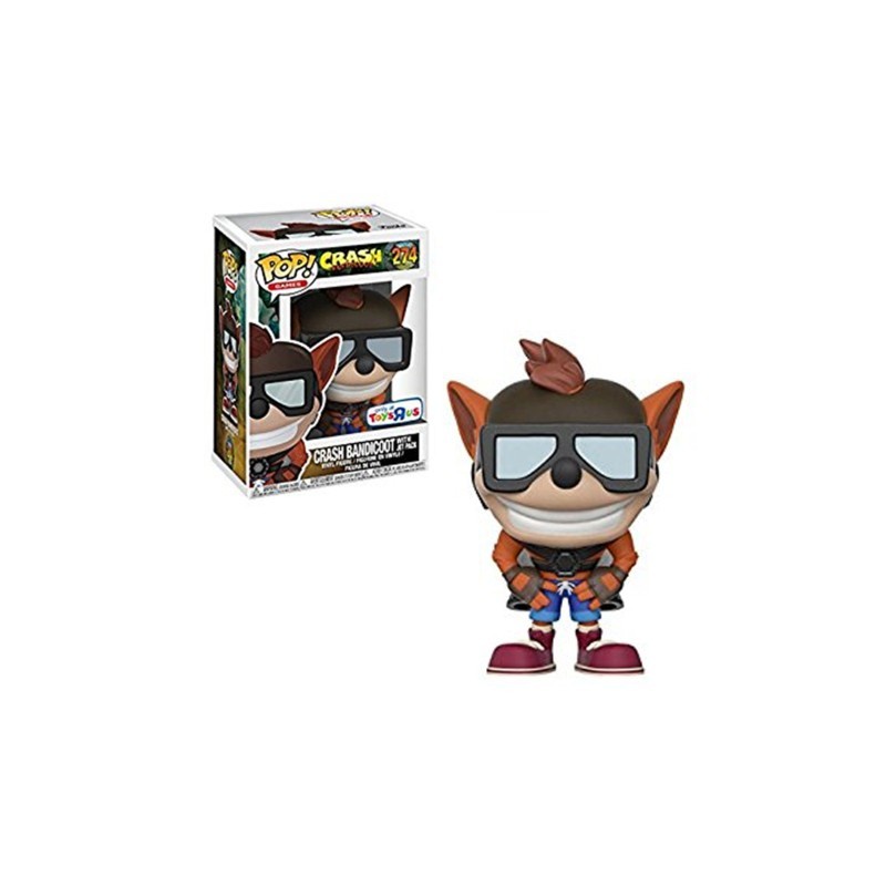 Crash Bandicoot with Jet Pack Exclusive - Crash Bandicoot POP! Games Figurine Funko