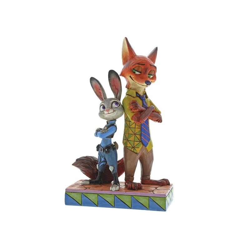 Partners in Crime-Fighting (Judy & Nick) Disney traditions Enesco