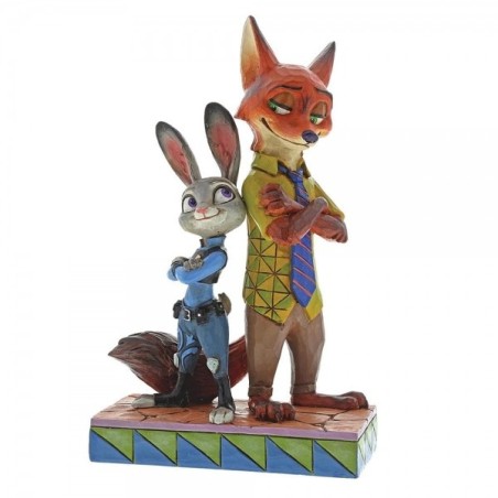 Partners in Crime-Fighting (Judy & Nick) Disney traditions Enesco